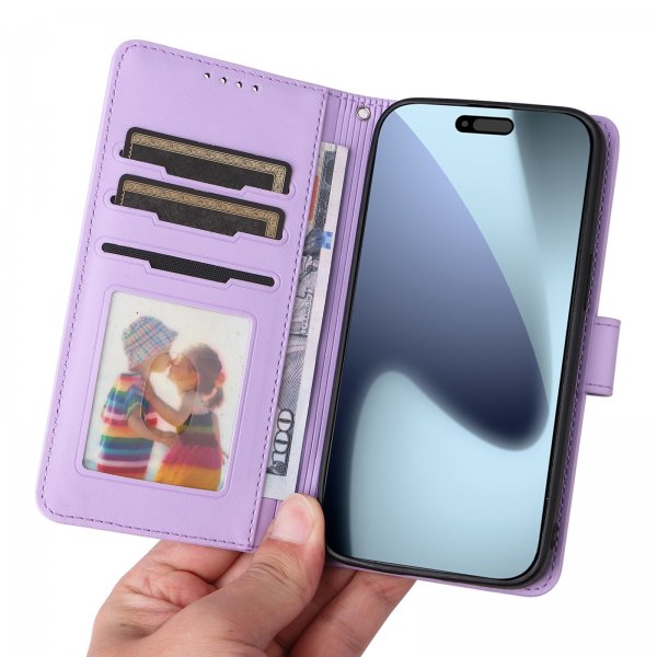 Betopnice iPhone 17 Pro Fodral med Löstagbart Skal 005 Lila