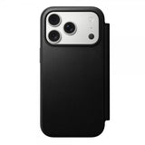 Nomad iPhone 17 Pro Fodral Modern Leather Folio Svart