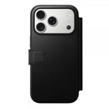 Nomad iPhone 17 Pro Fodral Modern Leather Folio Svart
