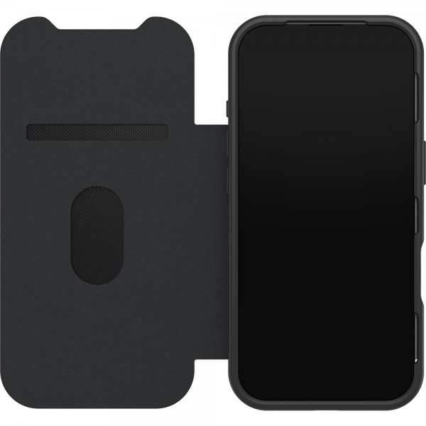 Otterbox iPhone 17 Pro Fodral React Folio MagSafe Black Crystal