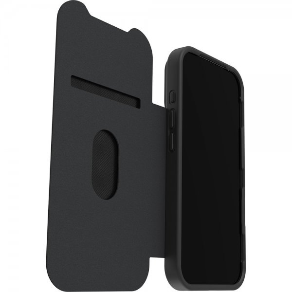 Otterbox iPhone 17 Pro Fodral React Folio MagSafe Black Crystal