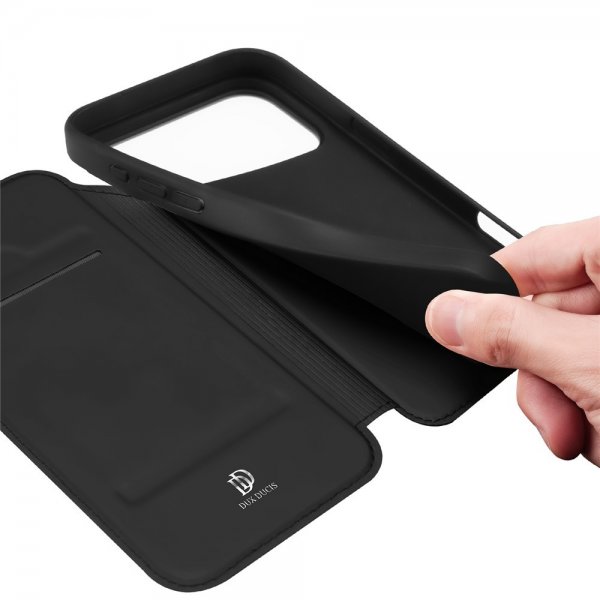Dux Ducis iPhone 17 Pro Fodral Skin Pro Series Svart