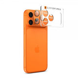 Spigen iPhone 17 Pro Kameraskydd Glas.tR EZ Fit Optik Pro XL Orange