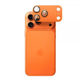 Spigen iPhone 17 Pro Kameraskydd Glas.tR EZ Fit Optik Pro XL Orange