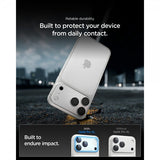 Spigen iPhone 17 Pro Kameraskydd Glas.tR EZ Fit Optik Pro XL Silver