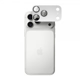 Spigen iPhone 17 Pro Kameraskydd Glas.tR EZ Fit Optik Pro XL Silver