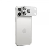 Spigen iPhone 17 Pro Kameraskydd Glas.tR EZ Fit Optik Pro XL Silver