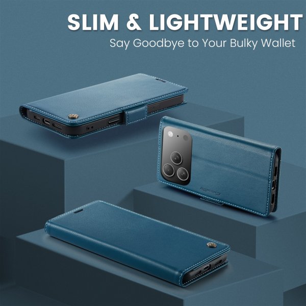 CaseMe iPhone 17 Pro Max Fodral 023 Series Blå