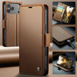 CaseMe iPhone 17 Pro Max Fodral 023 Series Brun