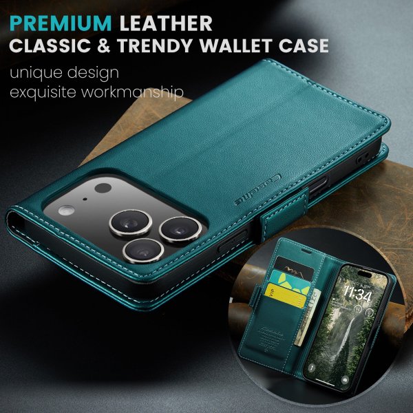 CaseMe iPhone 17 Pro Max Fodral 023 Series Grön