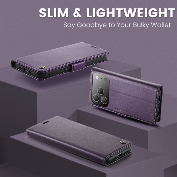 CaseMe iPhone 17 Pro Max Fodral 023 Series Lila