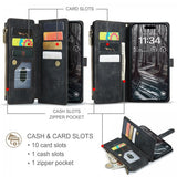 CaseMe iPhone 17 Pro Max Fodral C30 Series Svart