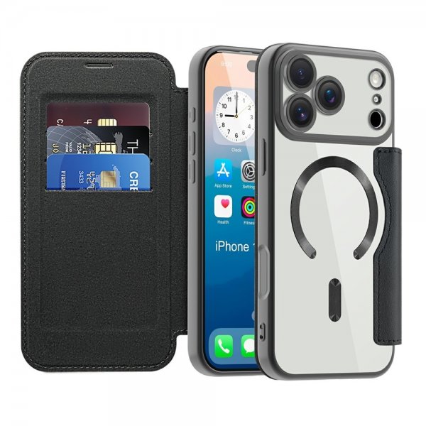 iPhone 17 Pro Max Fodral MagSafe Svart