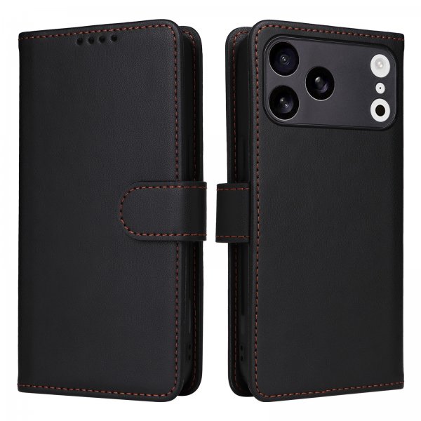 Betopnice iPhone 17 Pro Max Fodral med Löstagbart Skal 005 Svart