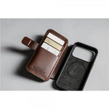 Nomad iPhone 17 Pro Max Fodral Modern Leather Folio Horween Rustic Brown