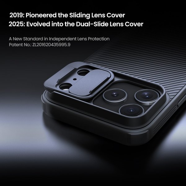 Nillkin iPhone 17 Pro Max Skal CamShield Pro Svart