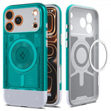 Spigen iPhone 17 Pro Max Skal Classic C1 MagFit Bondi Blue