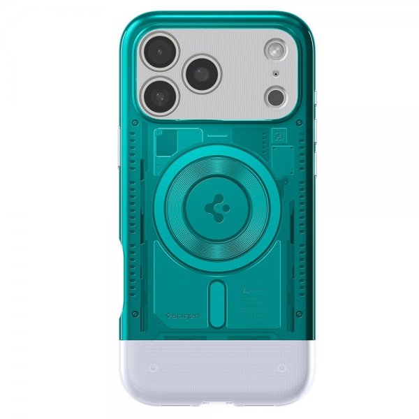 Spigen iPhone 17 Pro Max Skal Classic C1 MagFit Bondi Blue