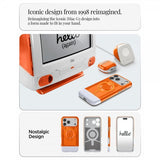 Spigen iPhone 17 Pro Max Skal Classic C1 MagFit Tangerine
