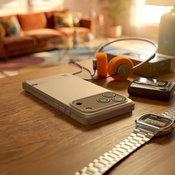 Spigen iPhone 17 Pro Max Skal Classic LS MagFit Stone