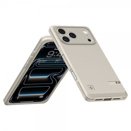 Spigen iPhone 17 Pro Max Skal Classic LS MagFit Stone
