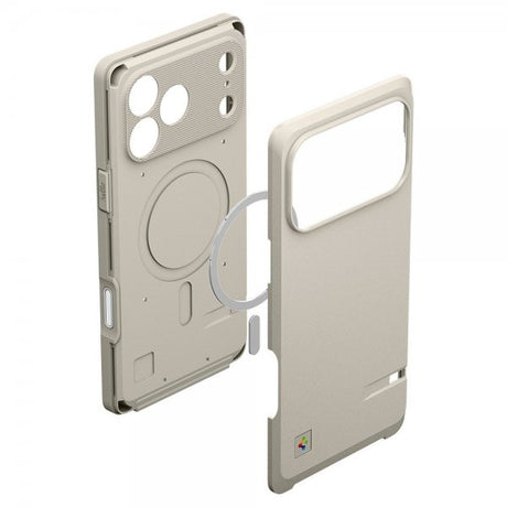 Spigen iPhone 17 Pro Max Skal Classic LS MagFit Stone