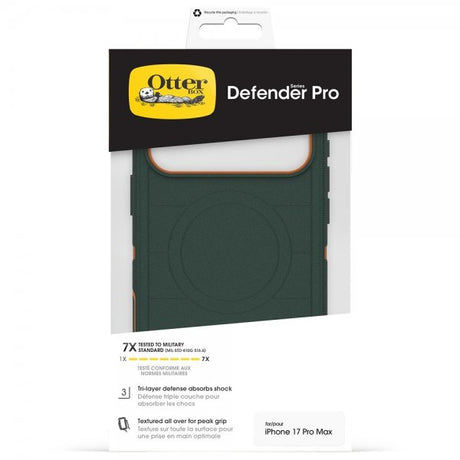 Otterbox iPhone 17 Pro Max/iPhone 18 Pro Max Skal Defender Pro MagSafe Green Intrigue