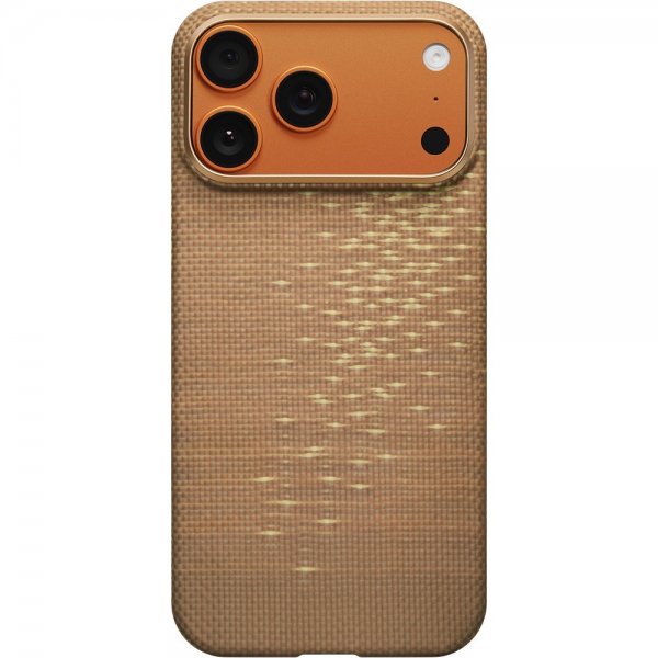 Pitaka iPhone 17 Pro Max Skal Edge Golden Glint