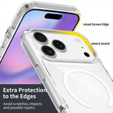 Nordic Covers iPhone 17 Pro Max Skal Feather Series MagSafe Transparent