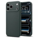 Spigen iPhone 17 Pro Max Skal Liquid Air Abyss Green