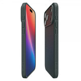 Spigen iPhone 17 Pro Max Skal Liquid Air Abyss Green