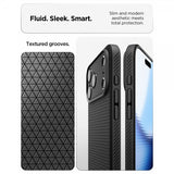 Spigen iPhone 17 Pro Max Skal Liquid Air Matte Black