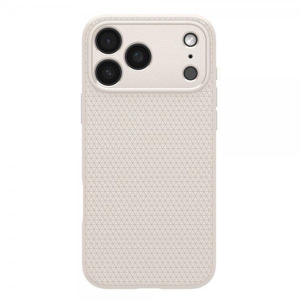 Spigen iPhone 17 Pro Max Skal Liquid Air Natural Titanium