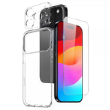 Northjo iPhone 17 Pro Max Skal med Skärmskydd och Kameraskydd 3-i-1