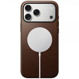Nomad iPhone 17 Pro Max Skal Modern Leather Case Brun