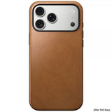 Nomad iPhone 17 Pro Max Skal Modern Leather Case English Tan