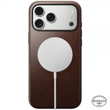 Nomad iPhone 17 Pro Max Skal Modern Leather Case Horween Rustic Brown