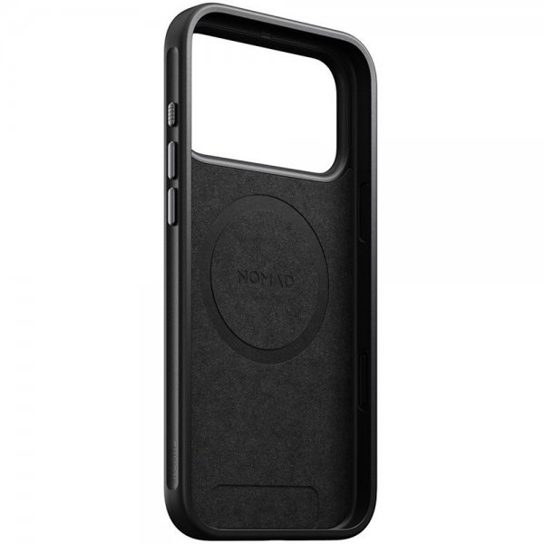 Nomad iPhone 17 Pro Max Skal Modern Leather Case Svart