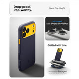 Spigen iPhone 17 Pro Max Skal Nano Pop MagFit Blueberry Navy