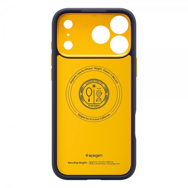 Spigen iPhone 17 Pro Max Skal Nano Pop MagFit Blueberry Navy