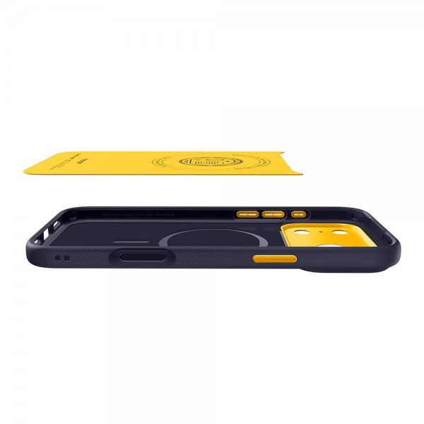 Spigen iPhone 17 Pro Max Skal Nano Pop MagFit Blueberry Navy