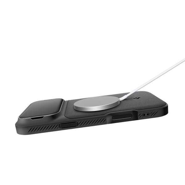 Spigen iPhone 17 Pro Max Skal Optik Armor MagFit Svart