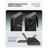 Spigen iPhone 17 Pro Max Skal Optik Armor MagFit Svart