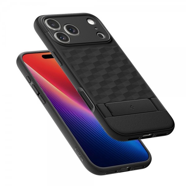 Spigen iPhone 17 Pro Max Skal Parallax S MagFit Matte Black