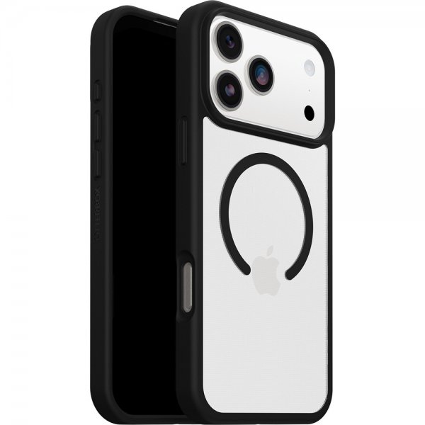 Otterbox iPhone 17 Pro Max Skal React MagSafe Black Crystal