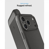 Spigen iPhone 17 Pro Max Skal Rugged Armor MagFit Marble Gray