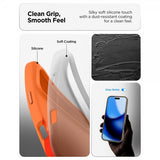 Spigen iPhone 17 Pro Max Skal Silicone Fit MagFit Cosmic Orange