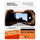 Spigen iPhone 17 Pro Max Skal Silicone Fit MagFit Cosmic Orange