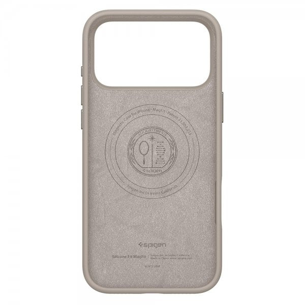 Spigen iPhone 17 Pro Max Skal Silicone Fit MagFit Stone