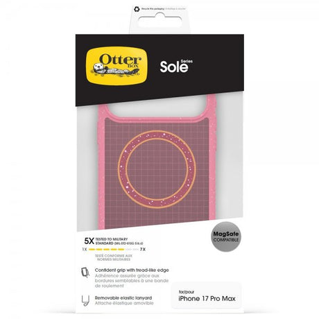 Otterbox iPhone 17 Pro Max Skal Sole MagSafe Rosa